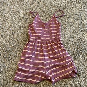 Purple romper